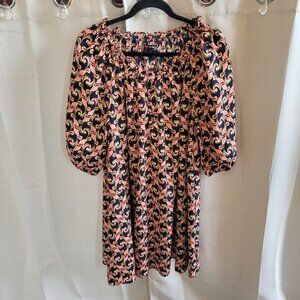 The Webster Miami Target Women Dress Small Multicolor Victorian Flowy Boho 16268
